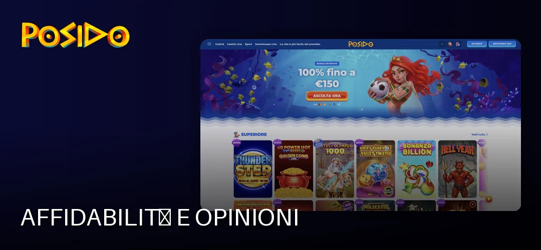 Posido promotional banner
